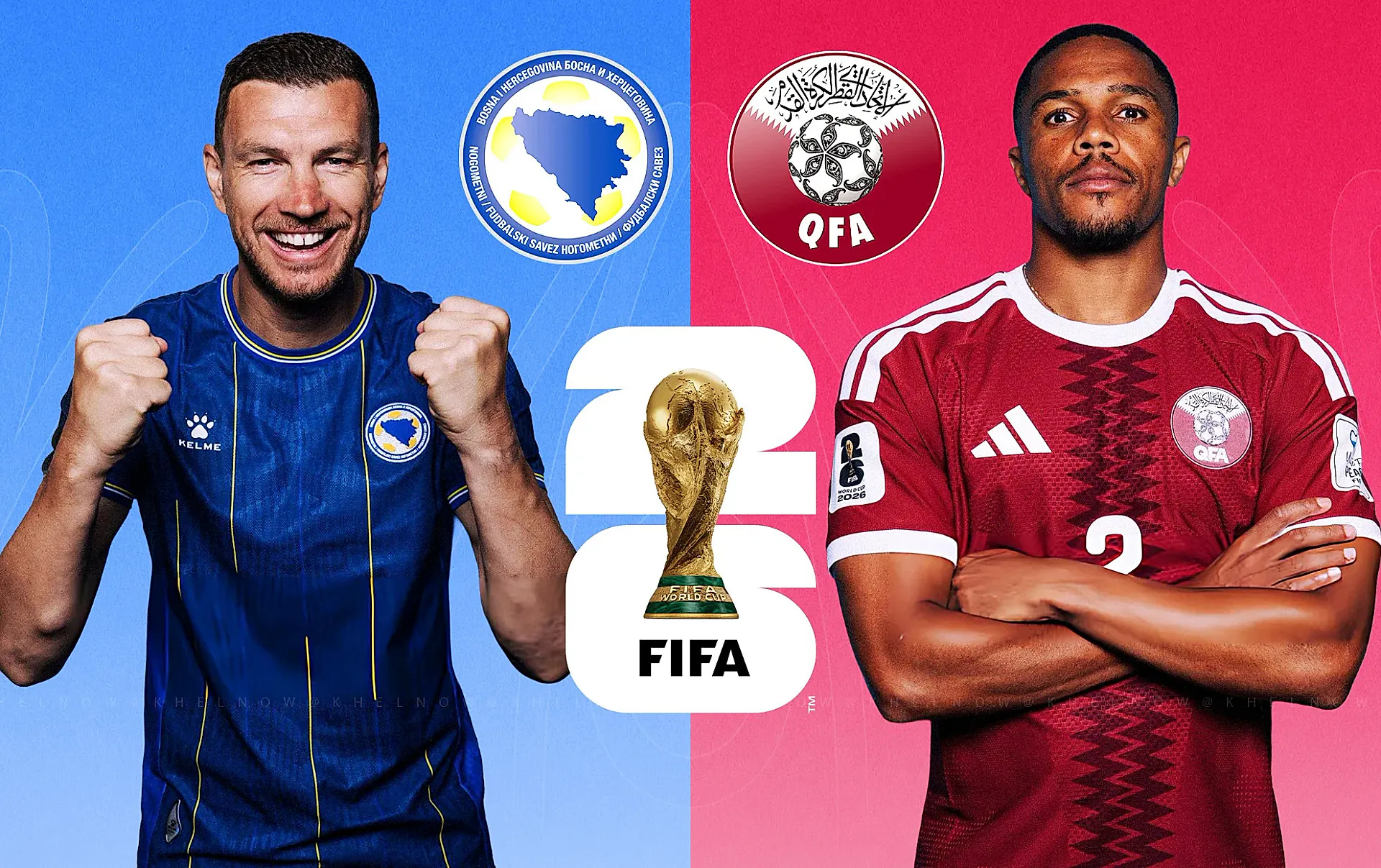Onze de Bosnie-Qatar confirmés : Dzeko titulaire
