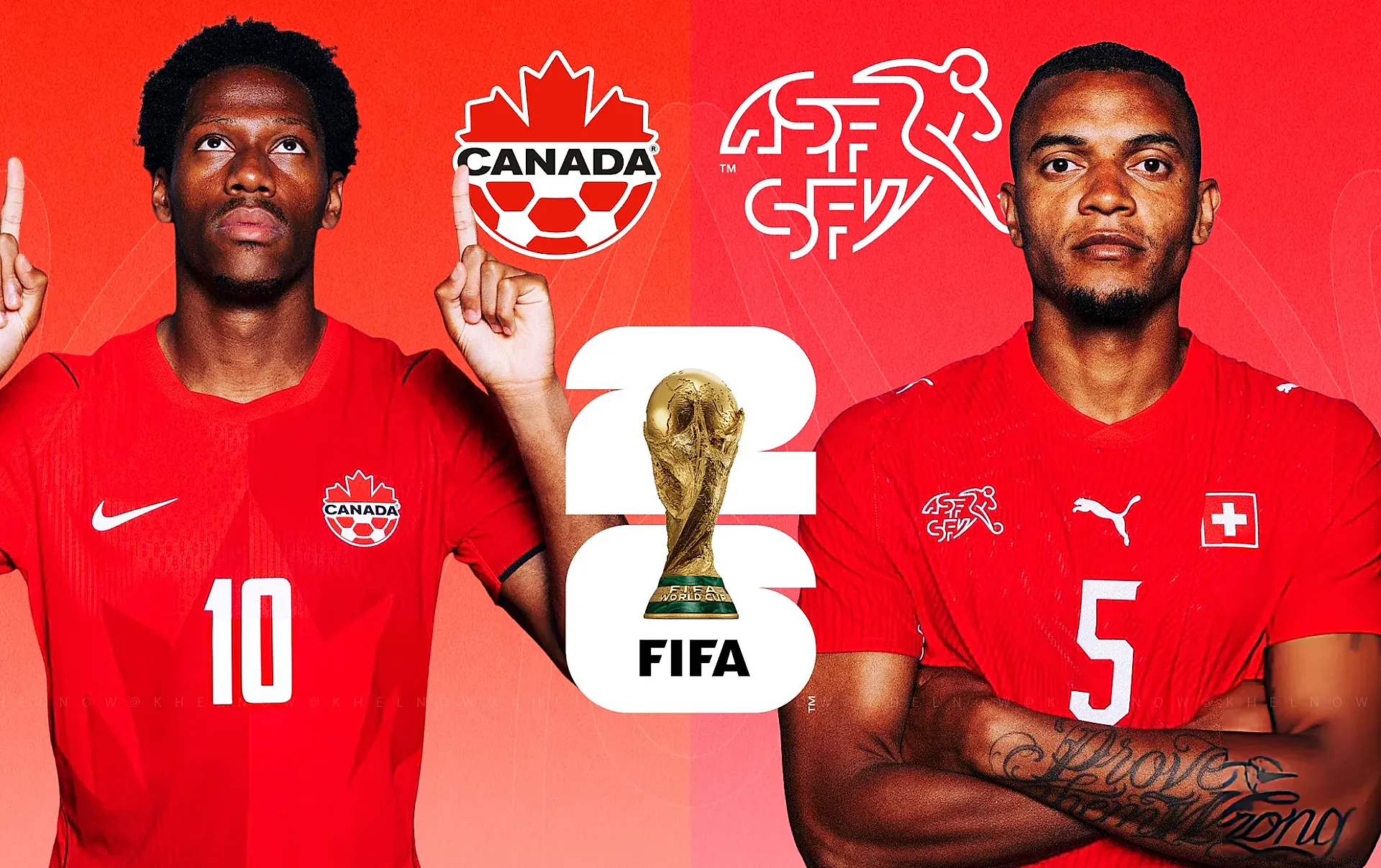  Onze prêts pour le choc au sommet : Suisse-Canada