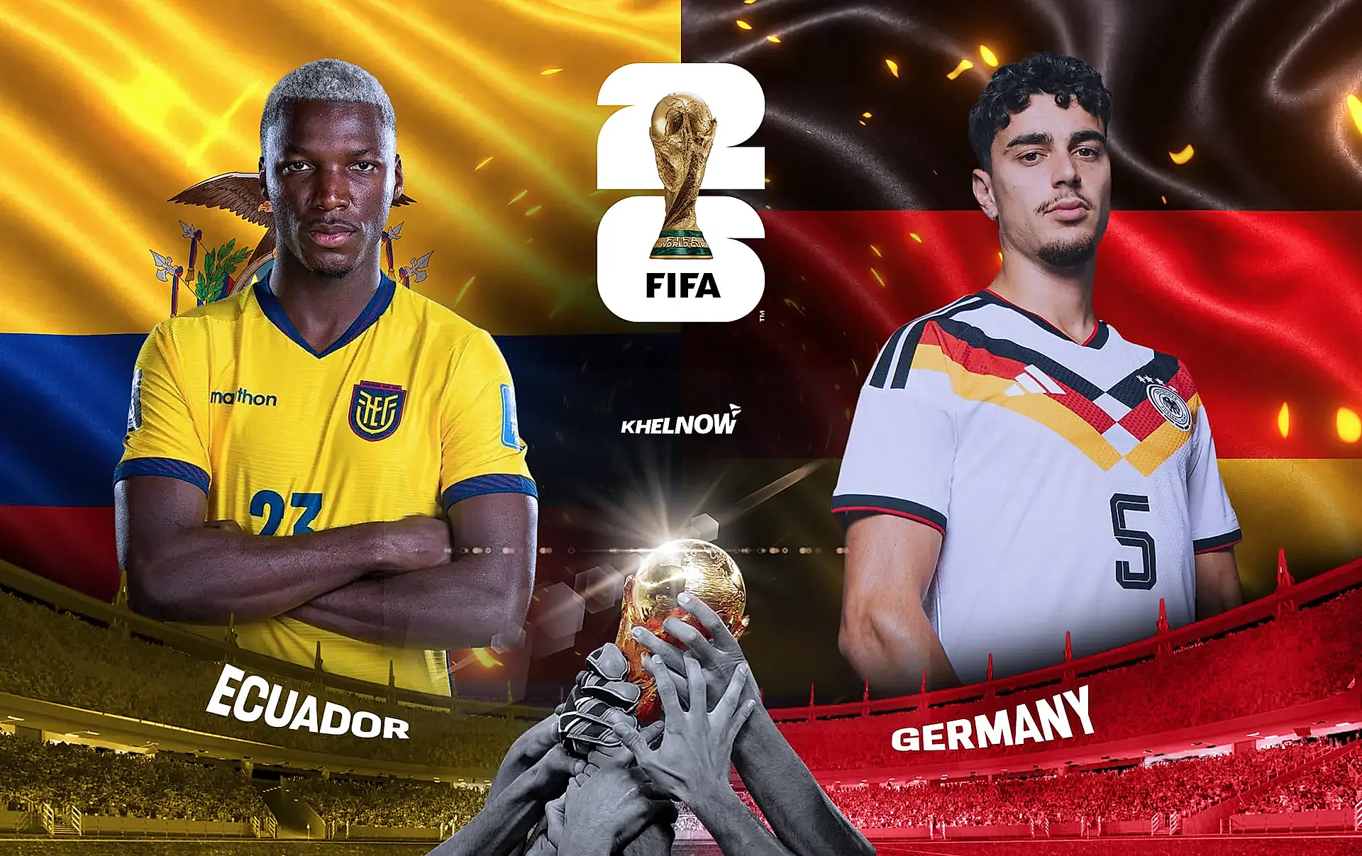 Équateur contre Allemagne : Choc de la Coupe du Monde ! Onze de départ