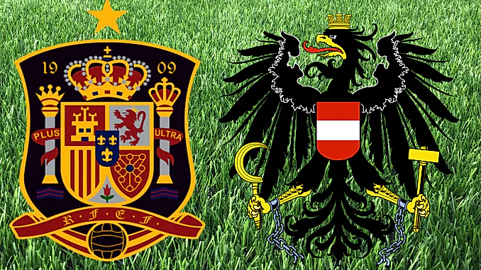 Confirmados los onces de España y Austria