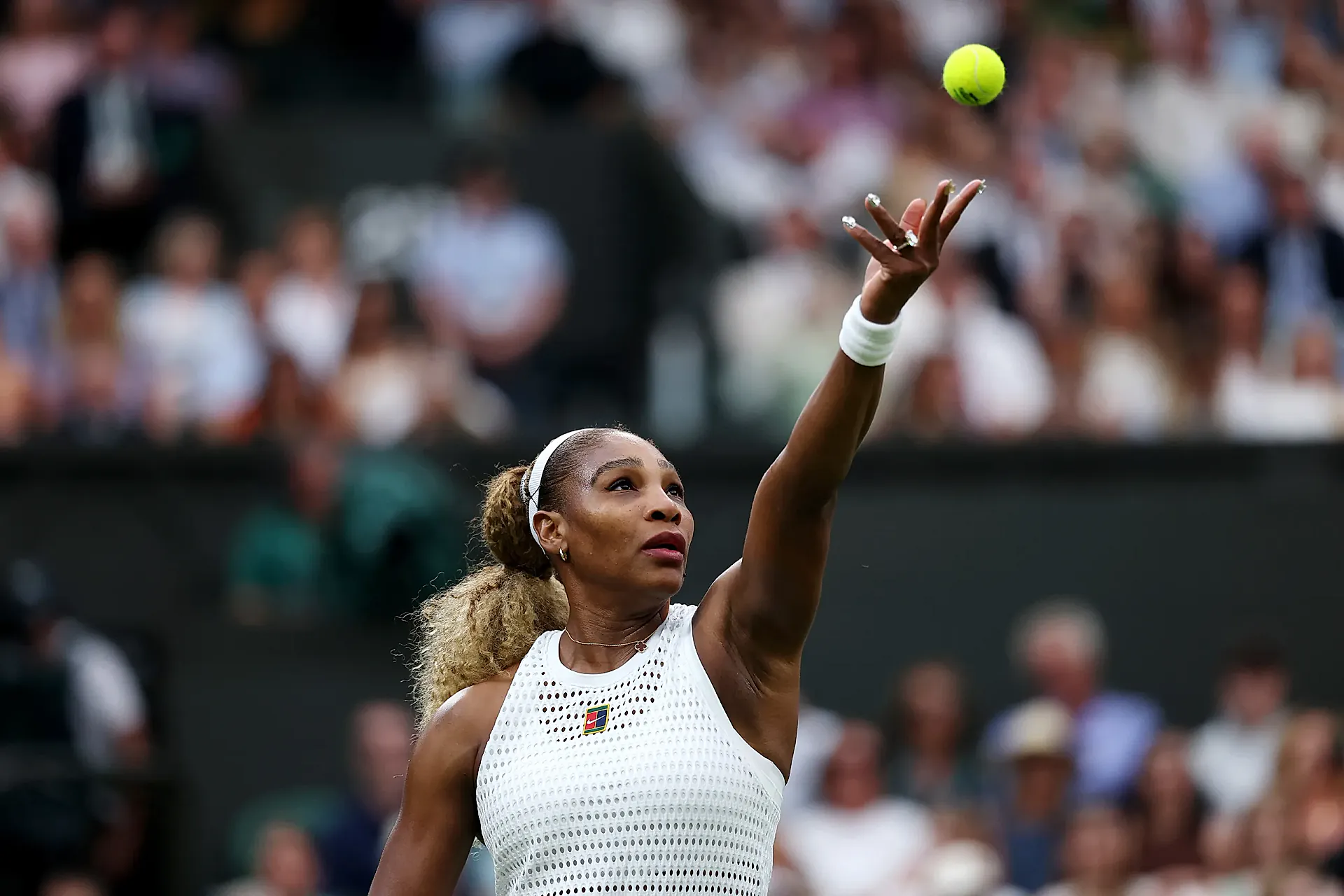 Serena Williams Wimbledon Çiftlerden Çekildi
