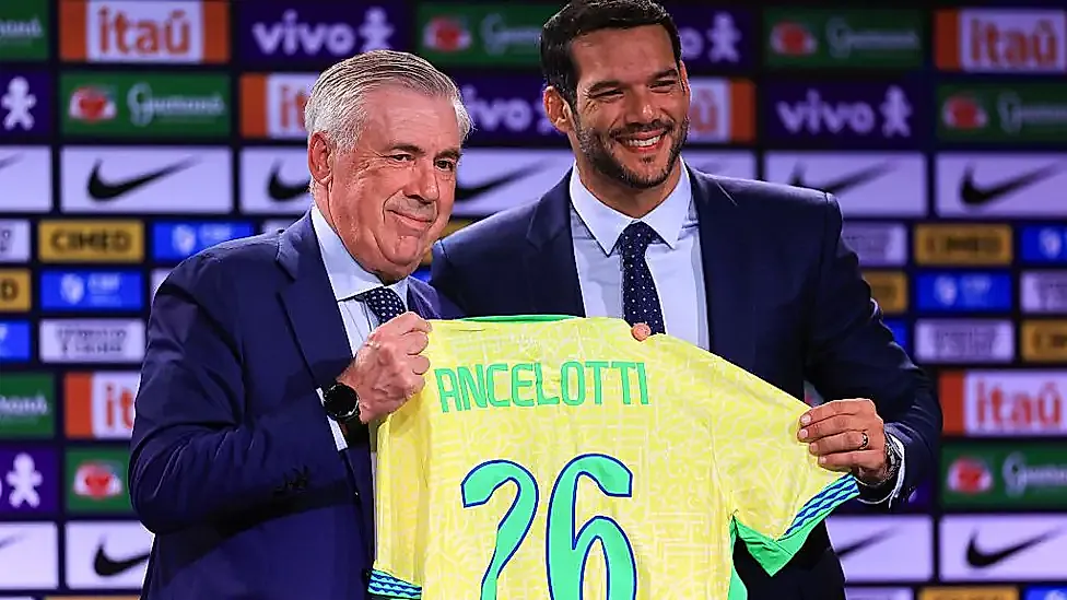 No change for Brazil: Carlo Ancelotti stays on 