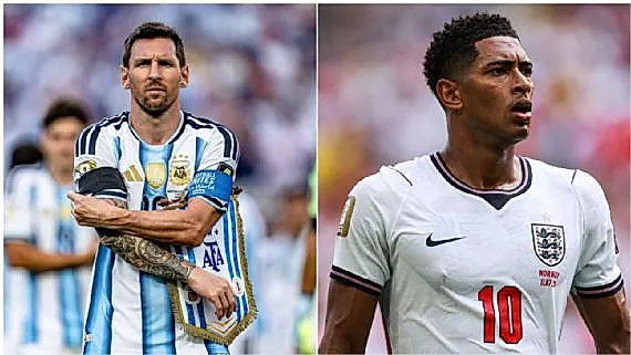 Starting XIs revealed for England-Argentina clash
