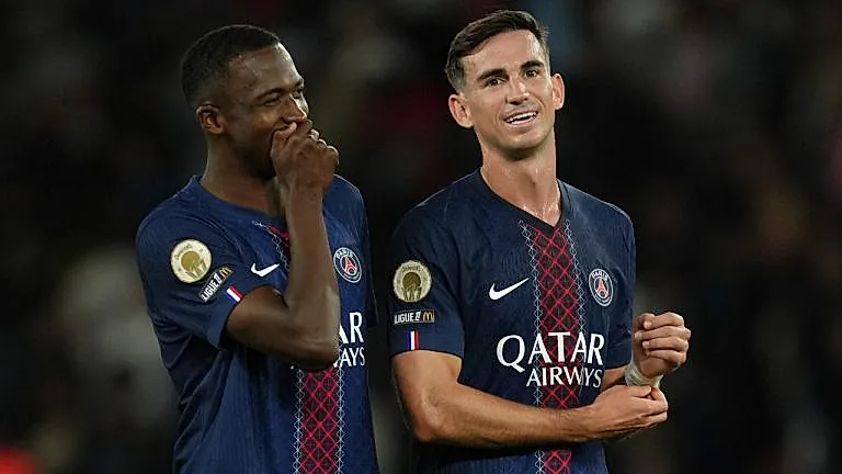 The untouchables: William Pacho and Fabian Ruiz staying at PSG
