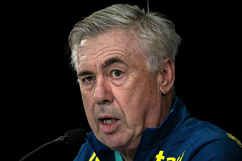 Ancelotti's firm no to Italy: my target is Brazil